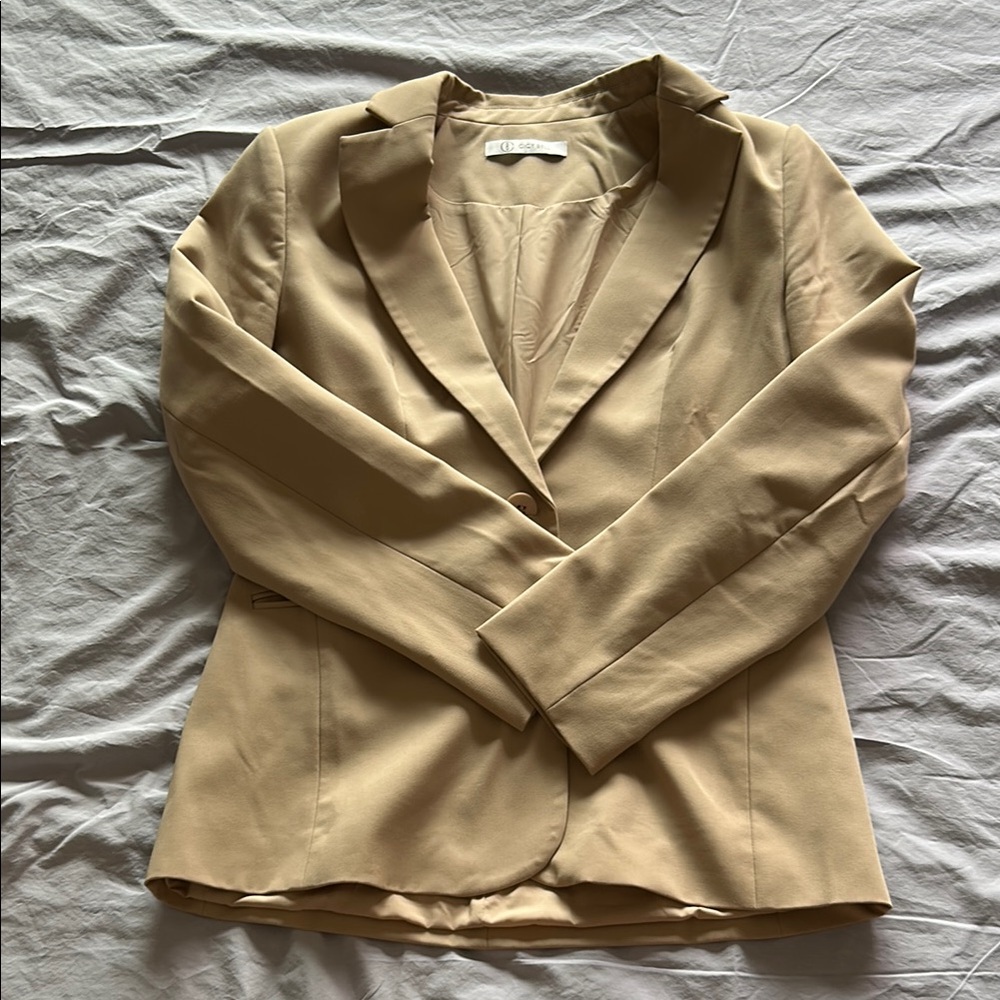 Cicy Bell Tan Blazer (M)